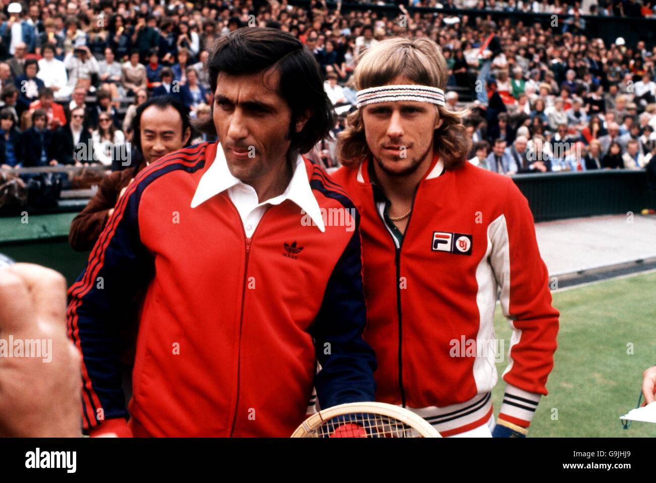 Tennis Wimbledon Championships 1977 Stock Photo Alamy