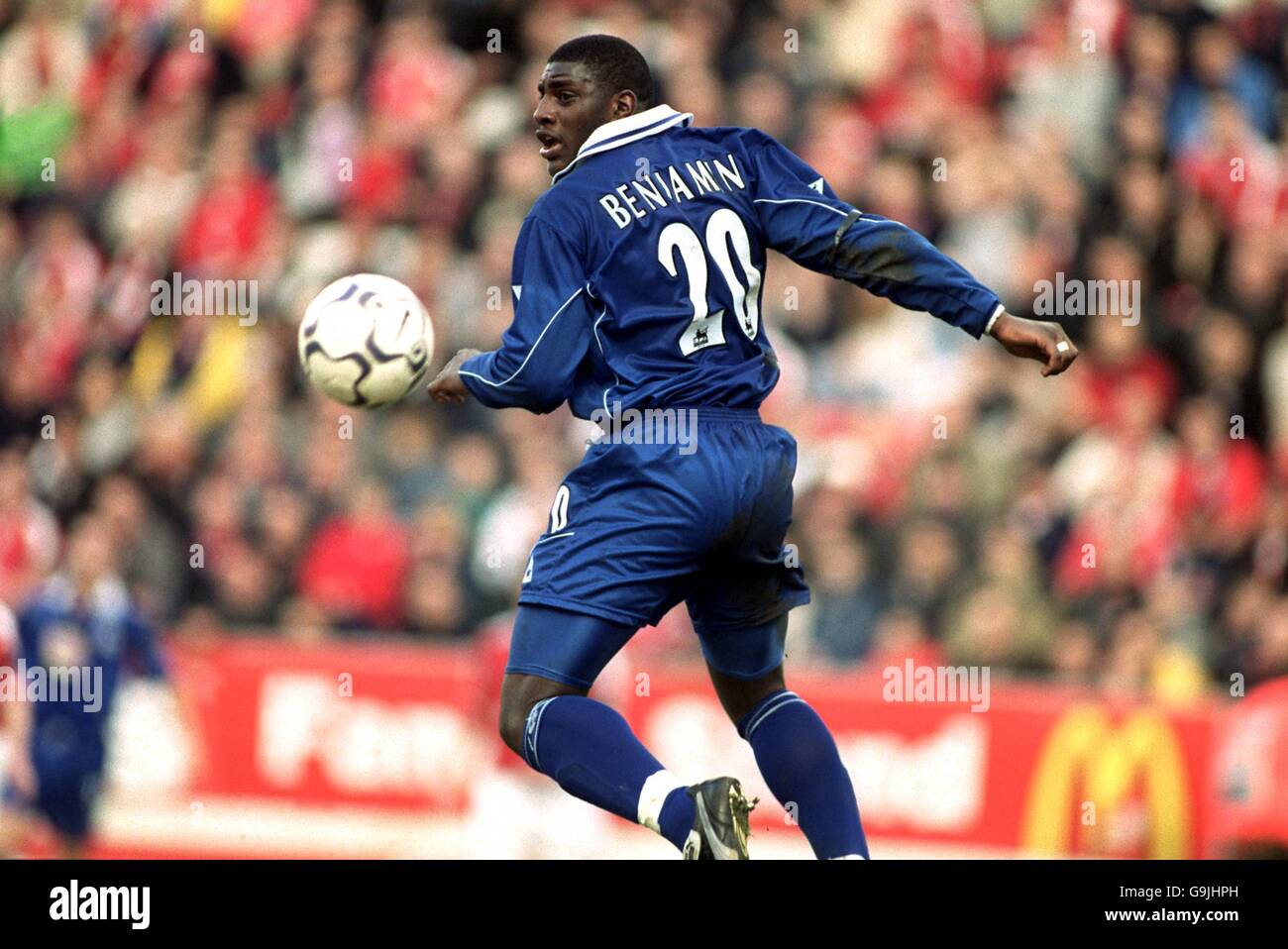 Soccer - FA Carling Premiership - Charlton Athletic v Leicester City. Trevor Benjamin, Leicester City Stock Photo