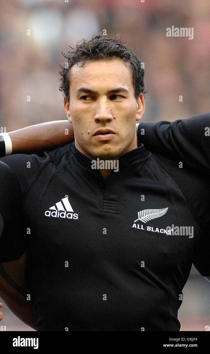 Rugby Union - International match - England v New Zealand - Twickenham Stock Photo