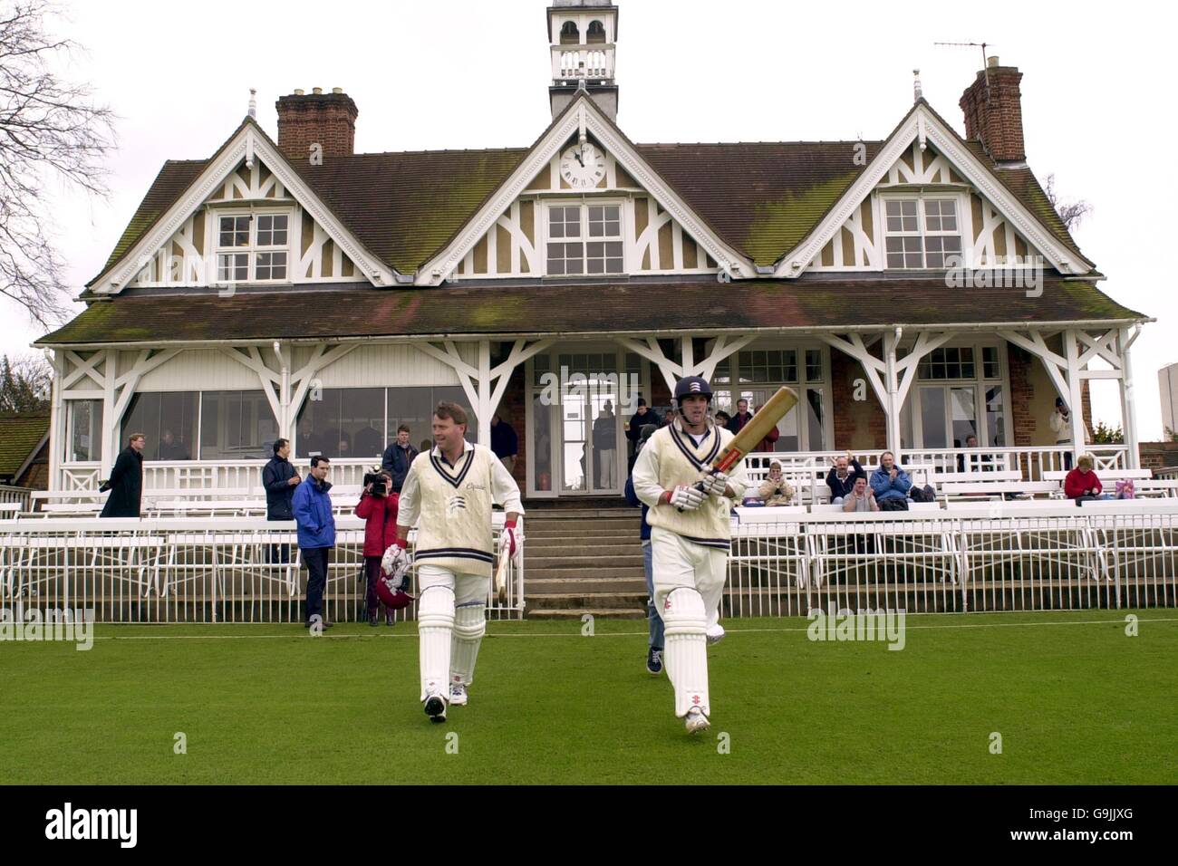 Cricket Oxford UCCE v Middlesex CCC Stock Photo Alamy