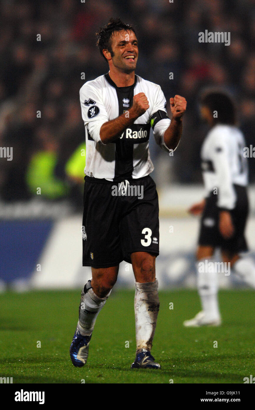 Soccer - UEFA Cup - Group D - Odense v Parma - Fionia Park. Giuseppe Cardone,  Parma Stock Photo - Alamy