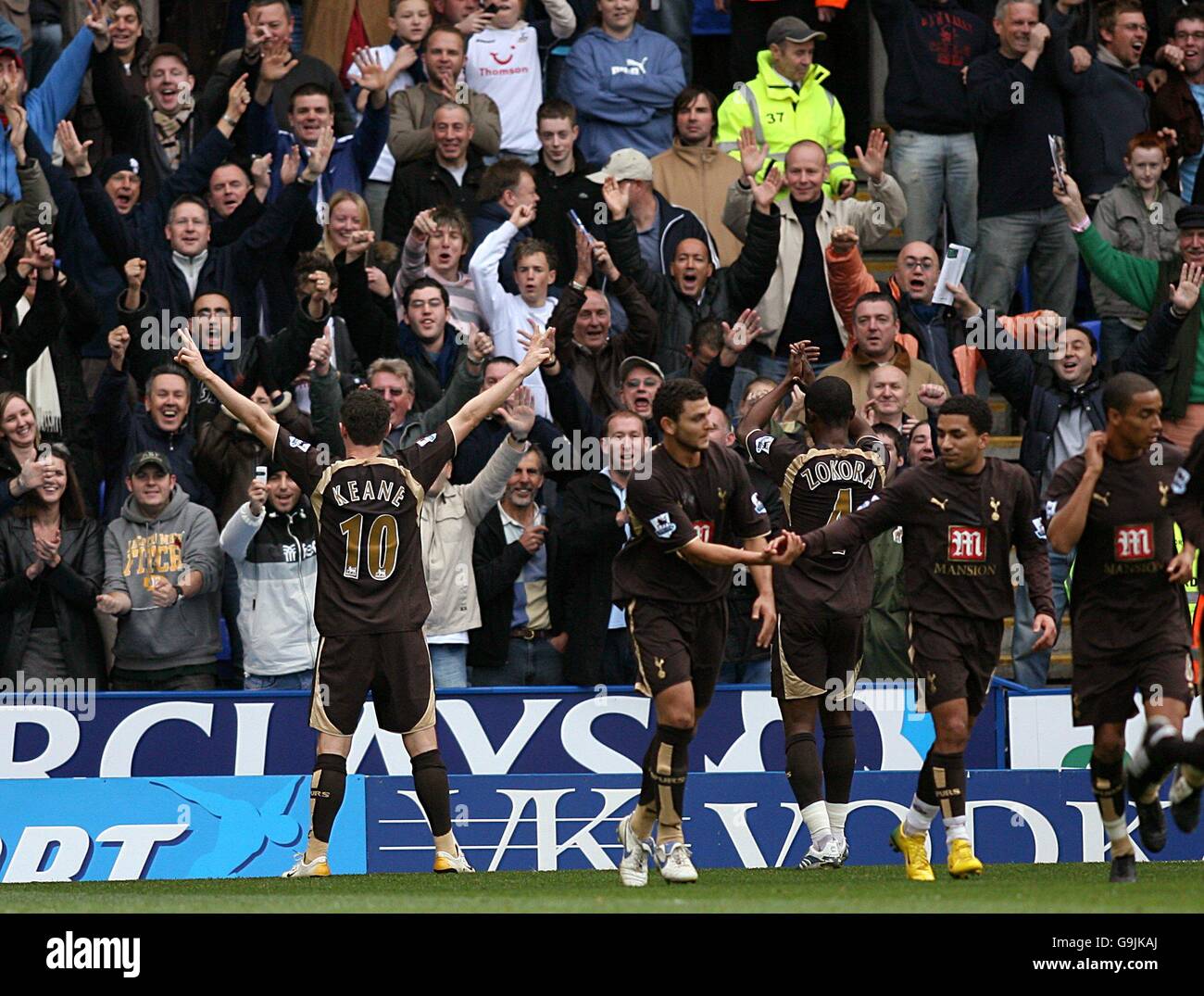 Robbie Keane celebrates the 19th anniversary of Tottenham Hotspur