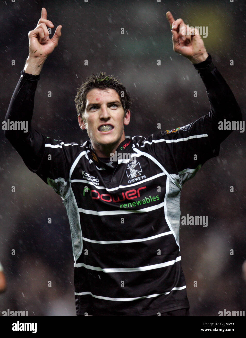 Mike Hook Rugby Ospreys sharks hi-res stock photography and images - Alamy