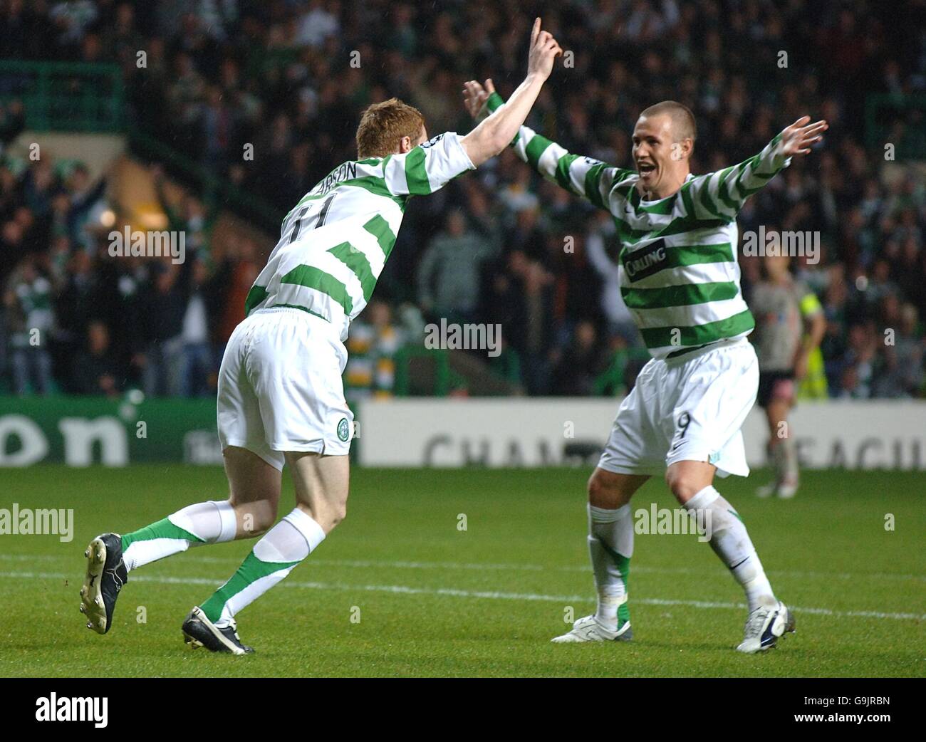 Écharpe De Supporters Celtic – Football – Match Celtic Vs Benfica