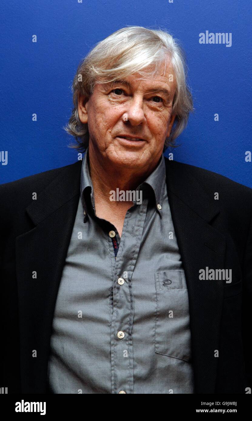 Director of the film Paul Verhoeven arriving for the London Film Festival screening of 'Black Book', at the Odeon, Leicester Square, in central London. Stock Photo