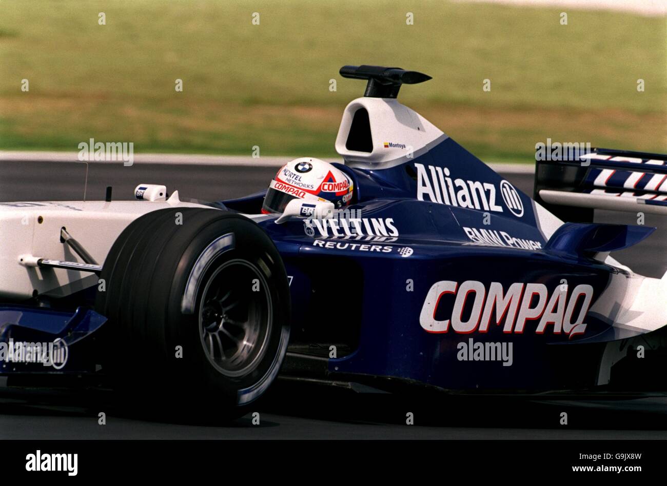 Formula One - Malaysian Grand Prix - Qualifying. Juan Pablo Montoya, Williams Stock Photo