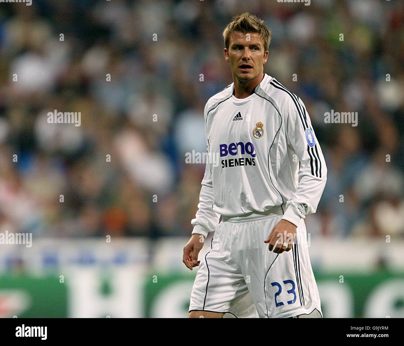 Soccer - UEFA Champions League - Group E - Real Madrid v Steaua Bucuresti -  Santiago Bernabeu Stock Photo - Alamy