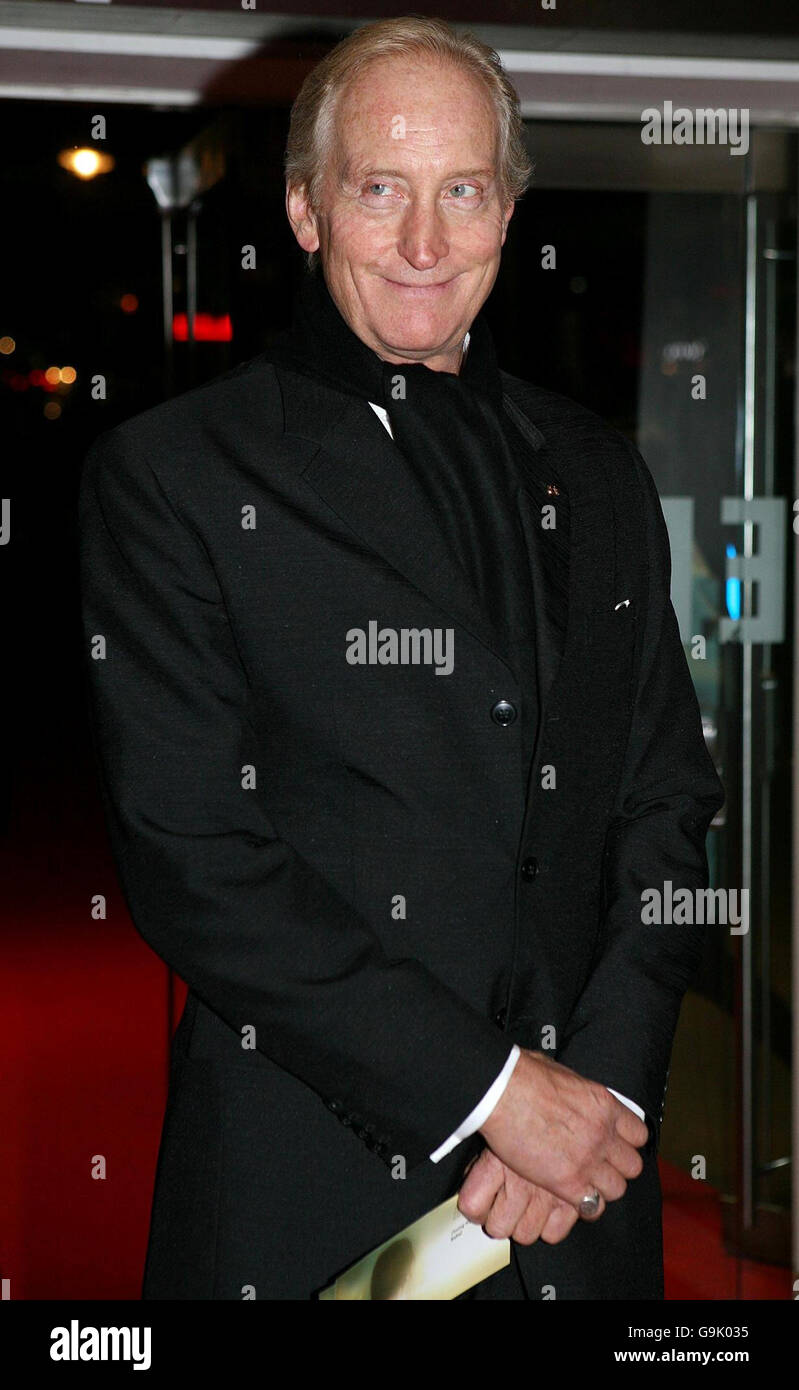 Actor Charles Dance arrives for the Times BFI 50th London Film Festival ...