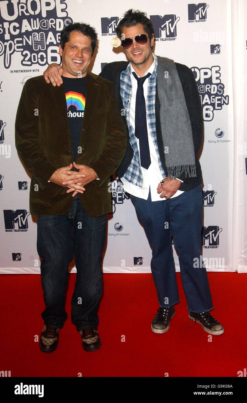 MTV Europe Music Awards 2006 Press Room Stock Photo Alamy