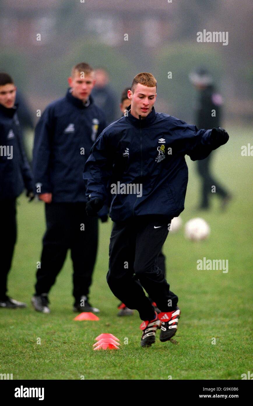 Soccer fc westchester usa at chelsea training hi-res stock photography ...
