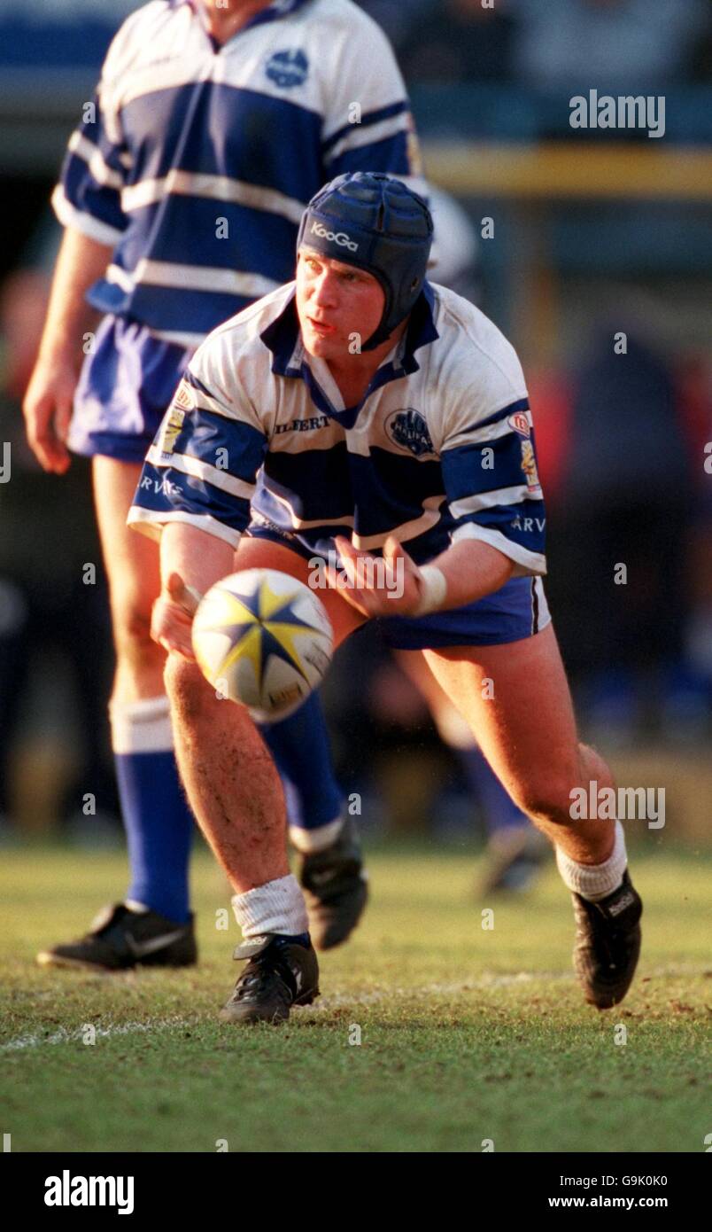 Maillot de rugby vintage BLUE SOX HALIFAX R.L.F.C STAG STONES SUPER