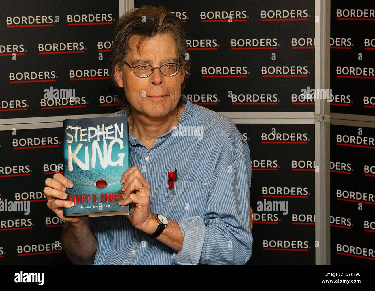 Stephen King Book Signing London Stock Photo Alamy
