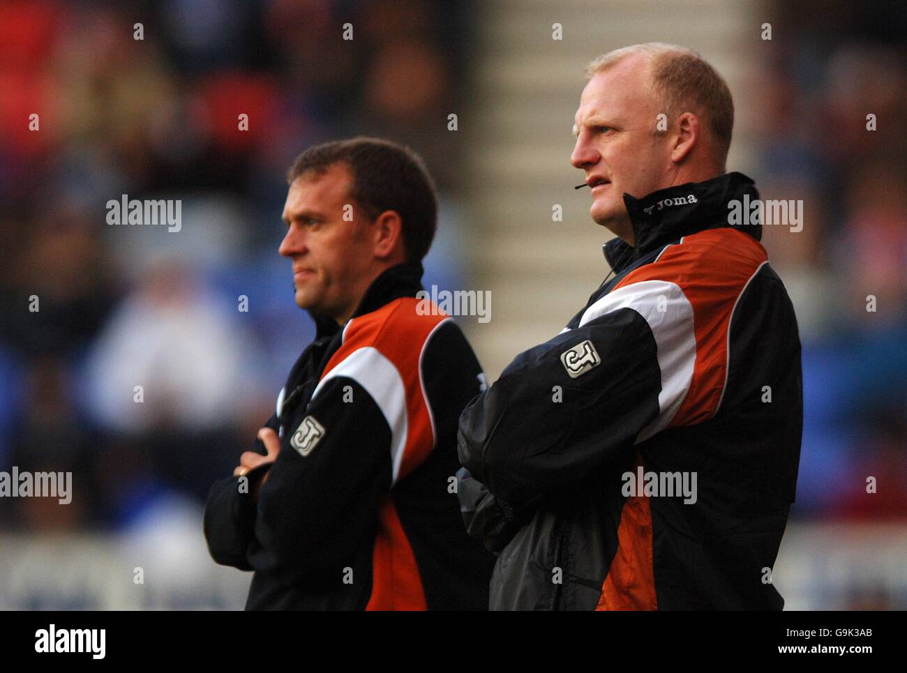 Charlton athletic manager iain dowie head development coach mark hires stock photography and