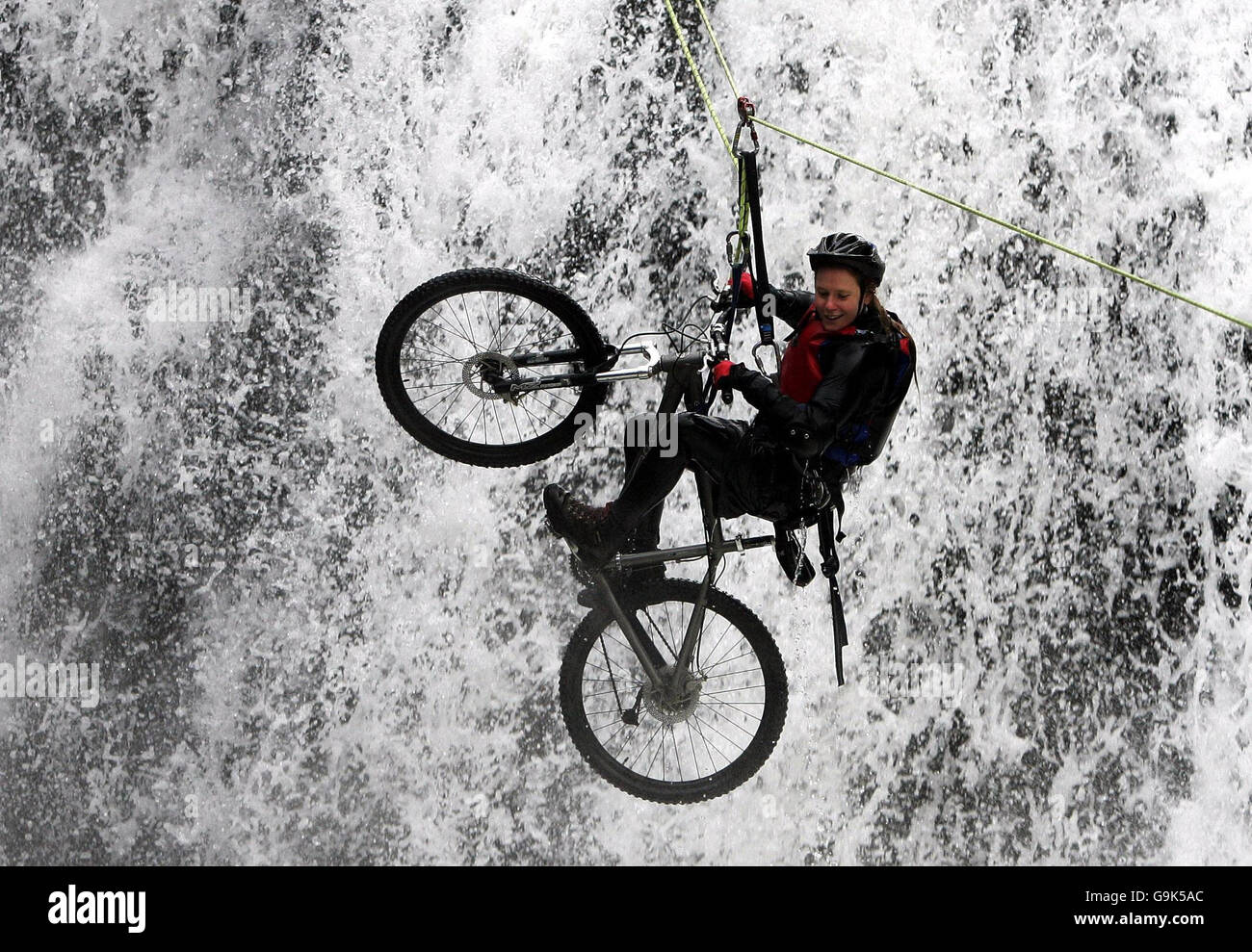 Fort William Mountain Festival Inchree Falls Stock Photo Alamy