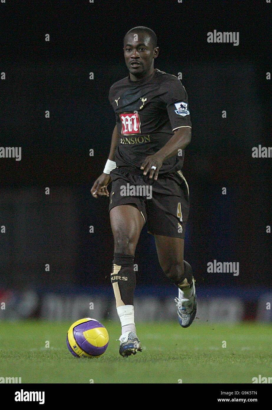 Soccer - FA Barclays Premiership - Blackburn Rovers v Tottenham Hotspur - Ewood Park. Didier Zokora, Tottenham Hotspur Stock Photo