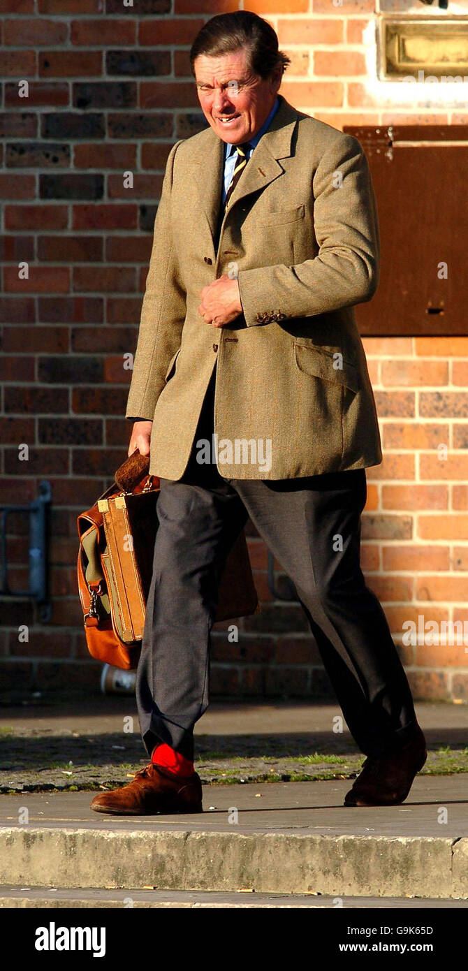 File picture dated Tuesday October 24 2006. Michael Barclay, leaves ...