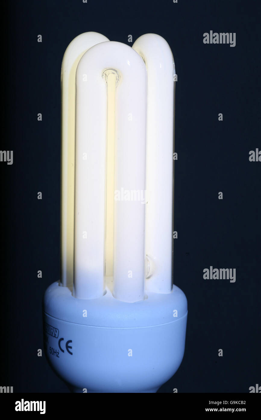 Low energy light bulb. Low energy light bulb Stock Photo Alamy