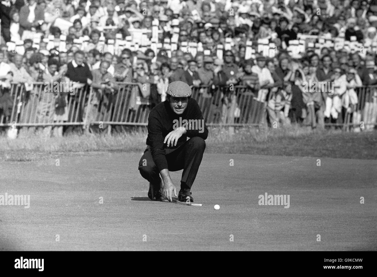 Open championship. Gary Player during the Open championship at Royal Lytham, St Annes. Stock Photo