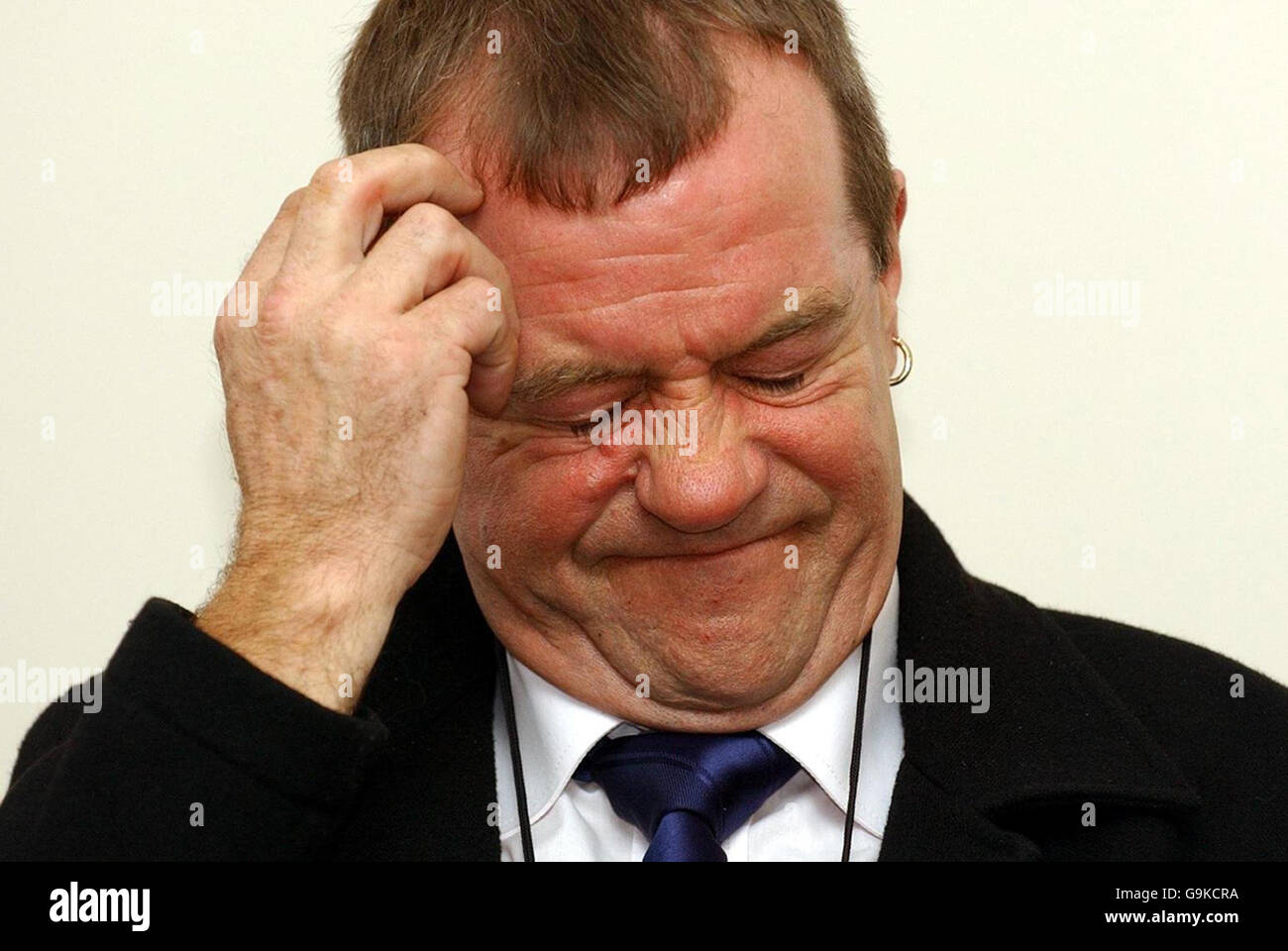 Press viewing of 'Unsolved' featuring Vicky Hamilton Stock Photo Alamy