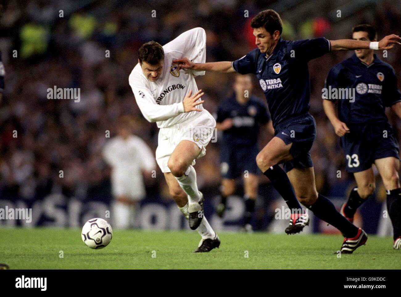 Soccer - UEFA Champions League - Semi Final First Leg - Leeds United v Valencia Stock Photo