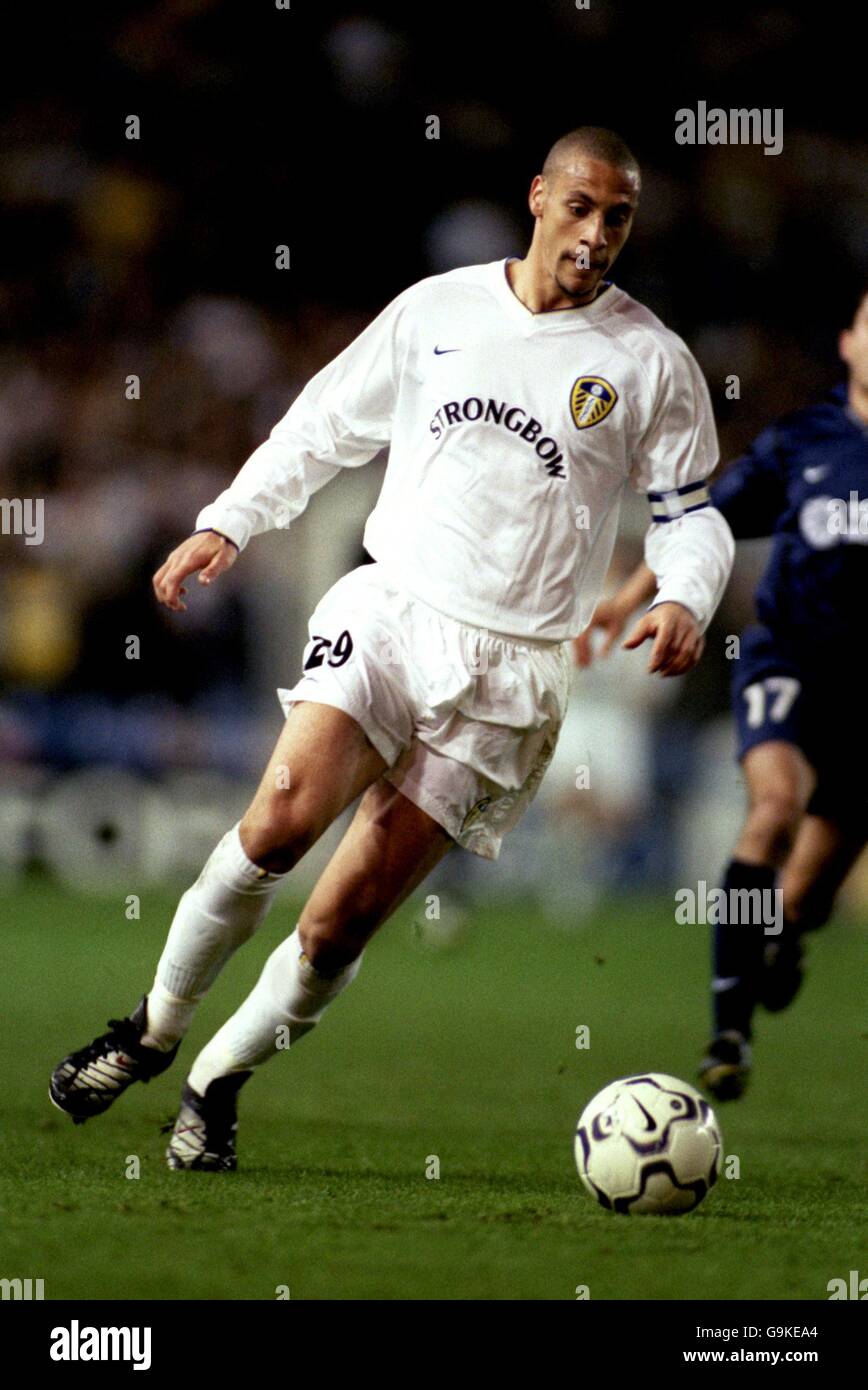 Soccer - UEFA Champions League - Semi Final First Leg - Leeds United v  Valencia Stock Photo - Alamy