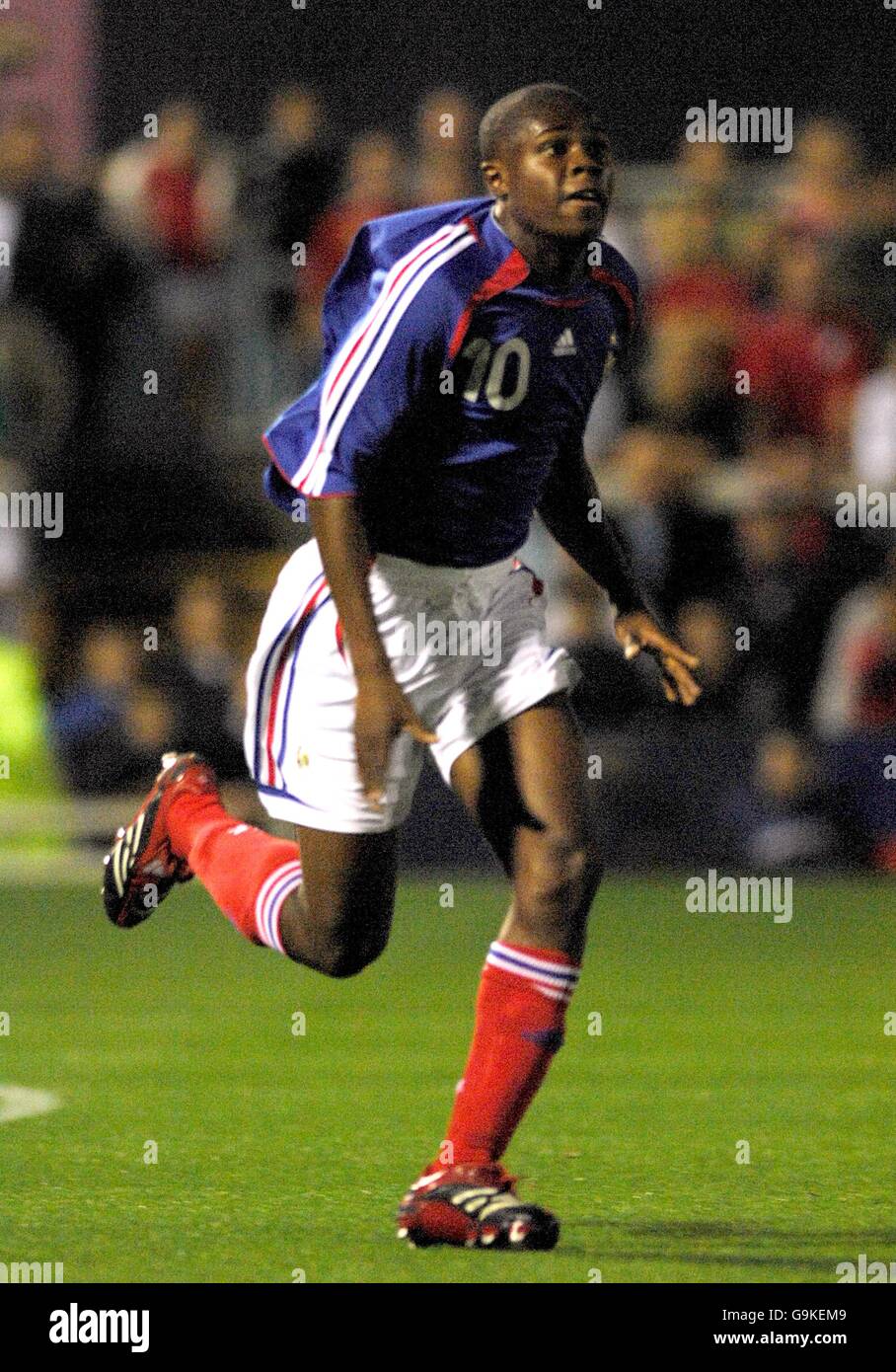 Soccer - Under 18 - England v France - Victoria Park Stock Photo