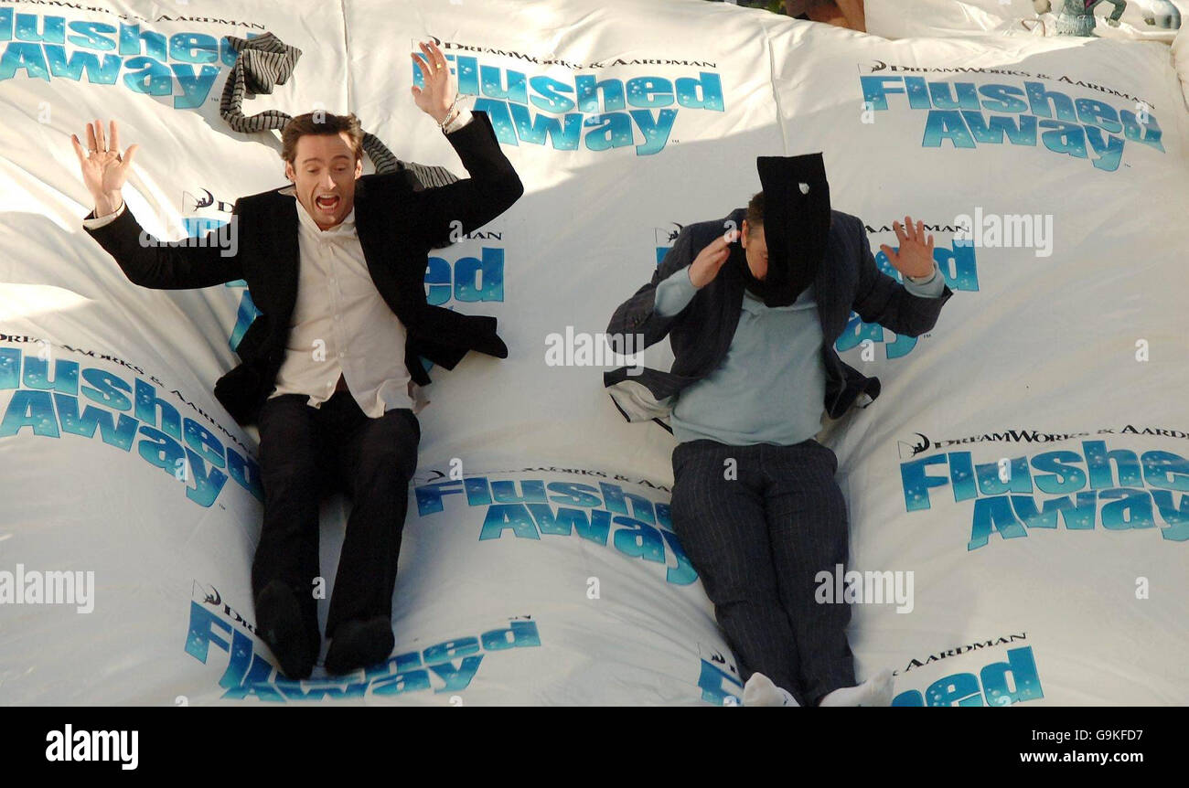 Flushed Away premiere London Stock Photo Alamy