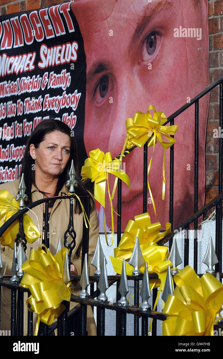 Jailed football fan Michael Shields Stock Photo Alamy