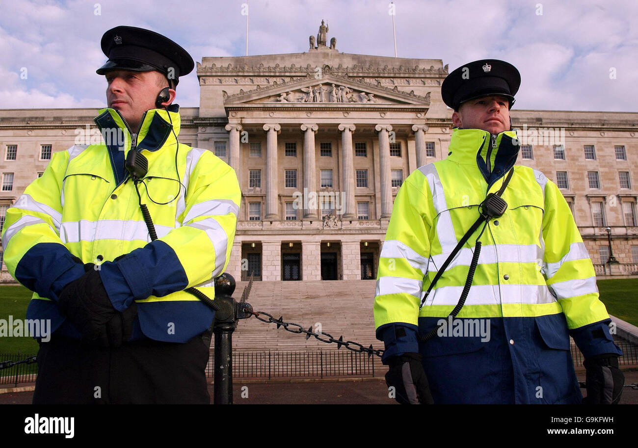 Northern Ireland assembly meeting Stock Photo Alamy