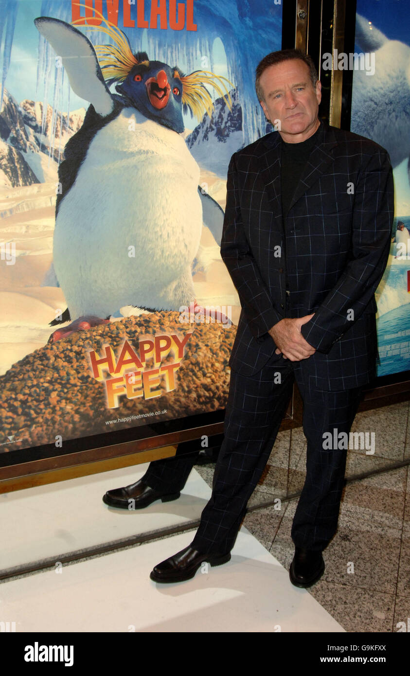Happy feet uk premiere london hires stock photography and images Alamy