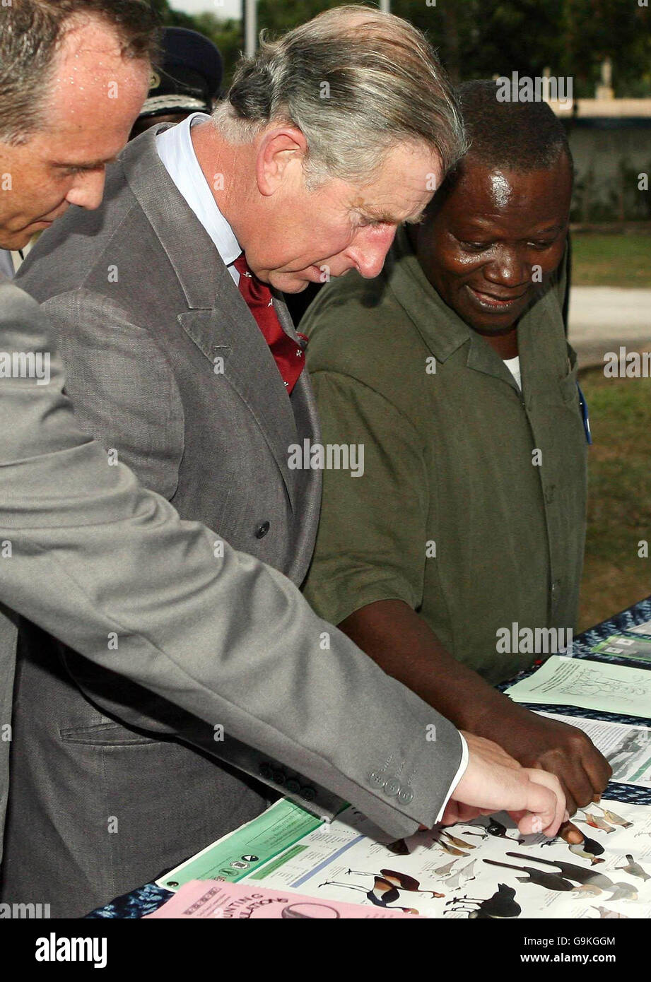 Prince of Wales visits Sierra Leone Stock Photo