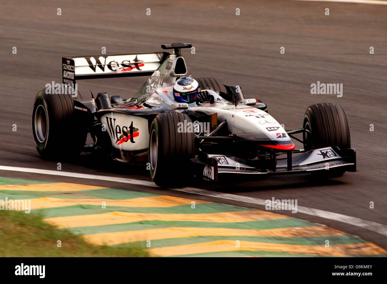 Formula One Motor Racing - Brazilian Grand Prix. McLaren's Mika