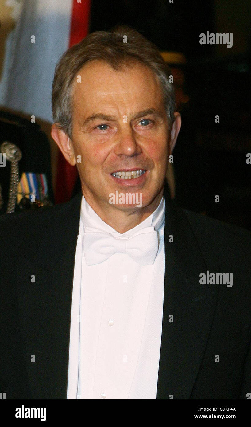 Tony Blair attends the Lord Mayor's Banquet Stock Photo - Alamy