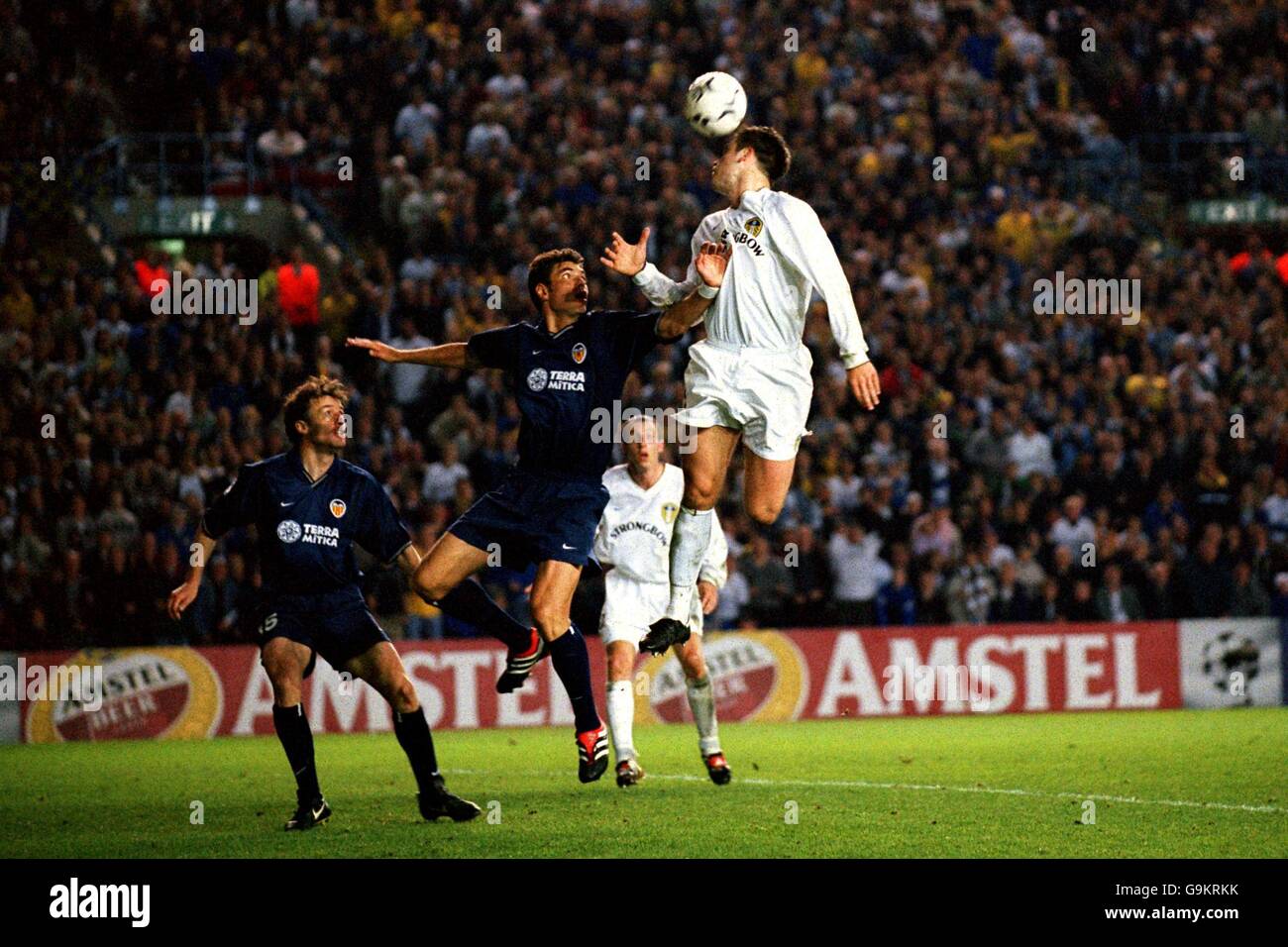 Soccer - UEFA Champions League - Semi Final First Leg - Leeds United v Valencia Stock Photo
