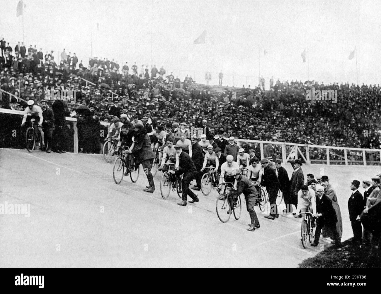 Olympic games 1908 cycling hi-res stock photography and images - Alamy