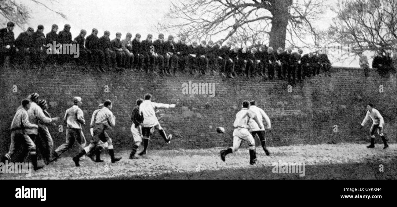 Eton wall game hi-res stock photography and images - Alamy