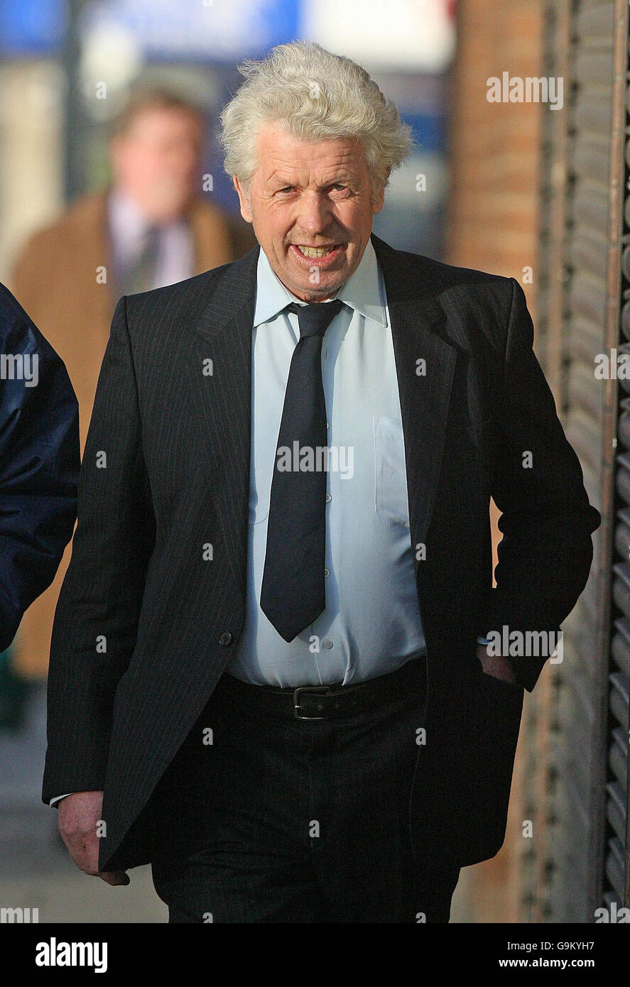Co Mayo farmer Padraig Nally, 62, arrives at Dublin's Central Criminal Court where he stands accused of murder. Stock Photo