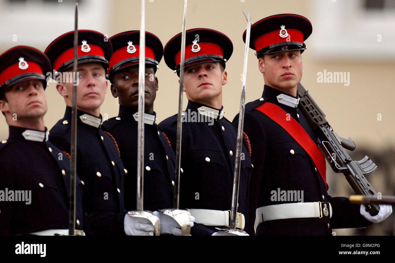 Prince William passing out at Sandhurst Stock Photo, Royalty Free Image ...