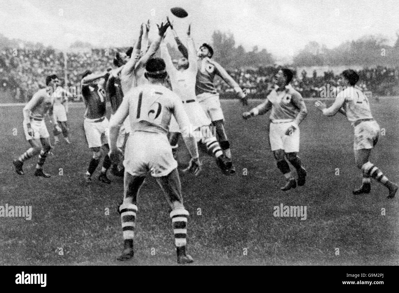 Rugby Union Paris Olympic Games 1924 Final USA v France Stade