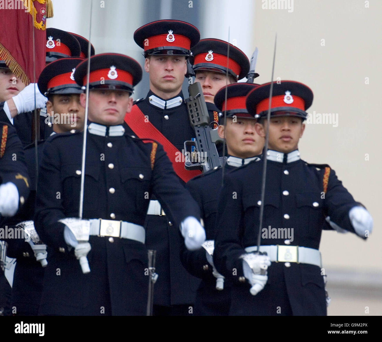 Prince William passing out at Sandhurst Stock Photo - Alamy