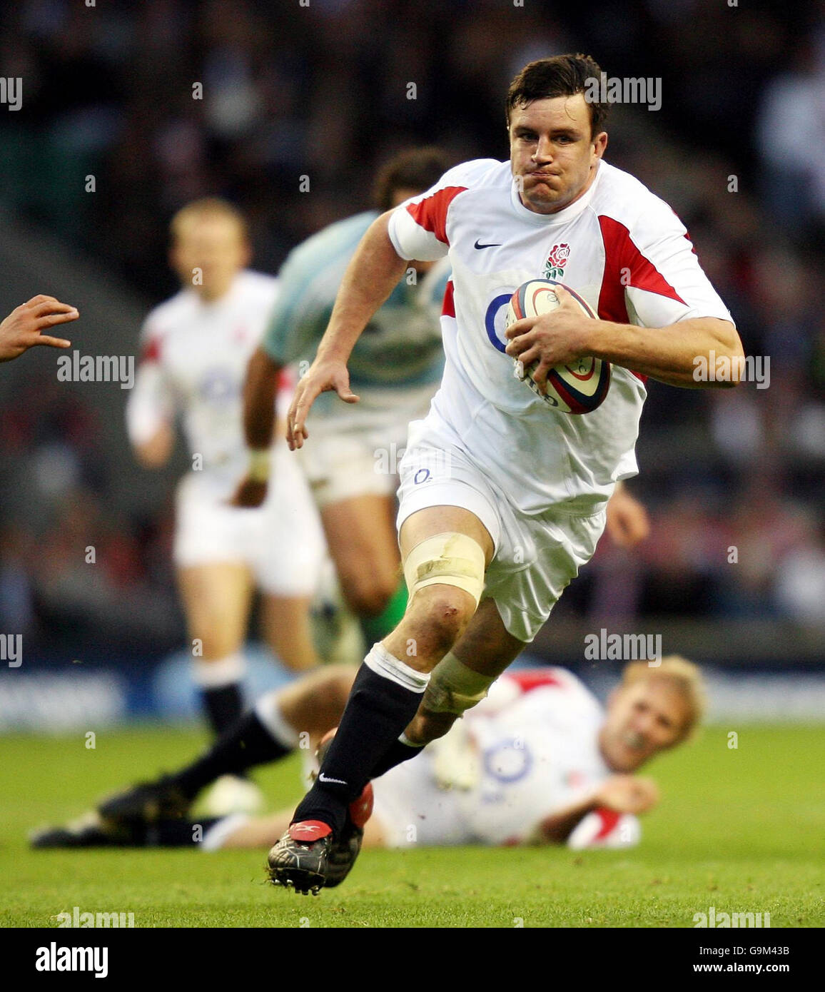 Rugby Union International England v Argentina Twickenham Stock
