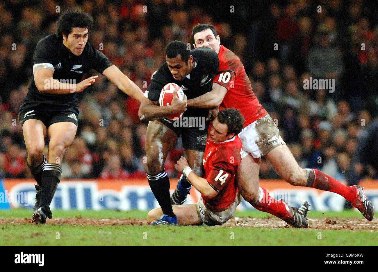 Rugby union international match wales v new zealand millennium stadium ...