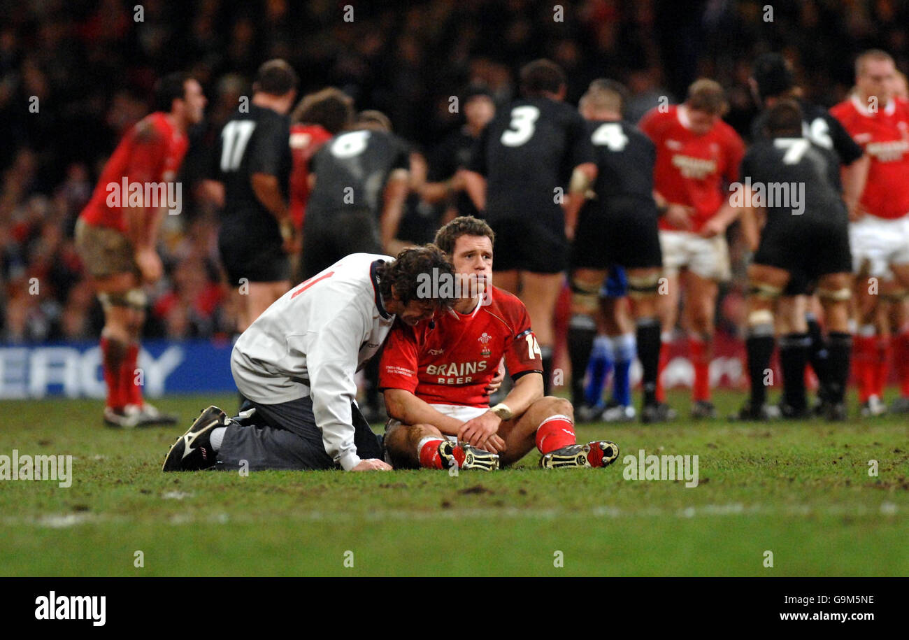 Rugby Union - International Match - Wales v New Zealand - Millennium ...