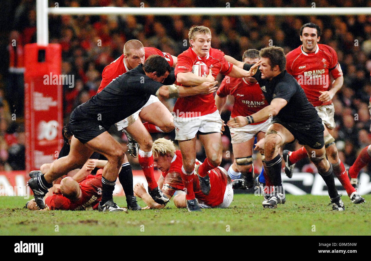 Rugby union international match wales v new zealand millennium stadium ...