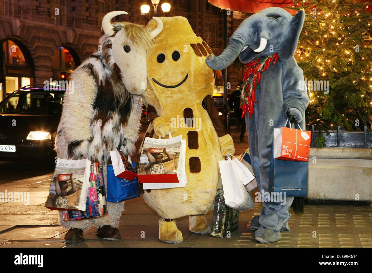 Save the Children's online Christmas Wish List characters start their