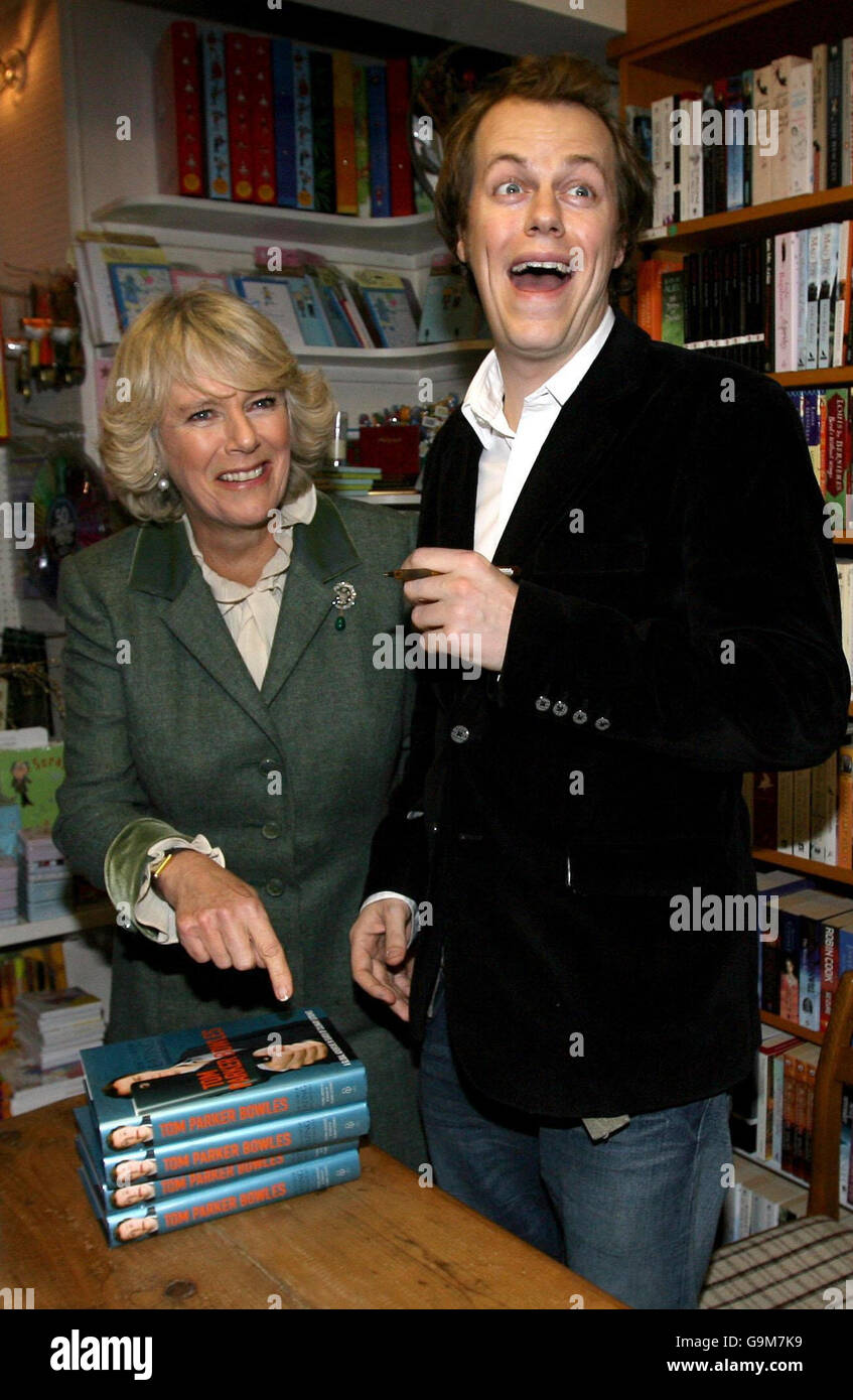 Duchess of Cornwall switches on Christmas lights Stock Photo Alamy