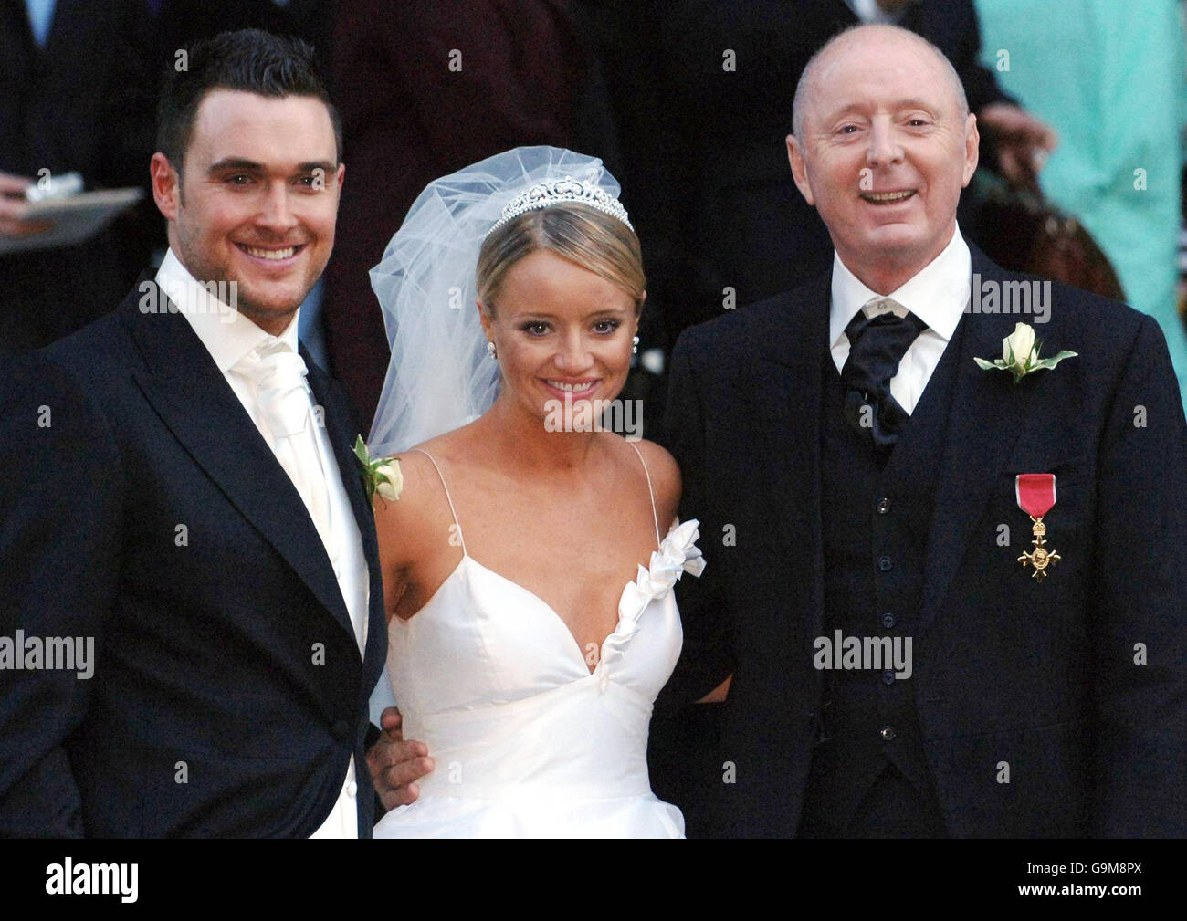 Owain Yeoman And Gigi Yallouz Wedding