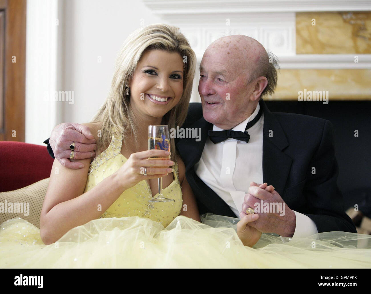 Millionaires' meeting. 3,570,063 on 11 March 2006 when he was 83. Stock Photo