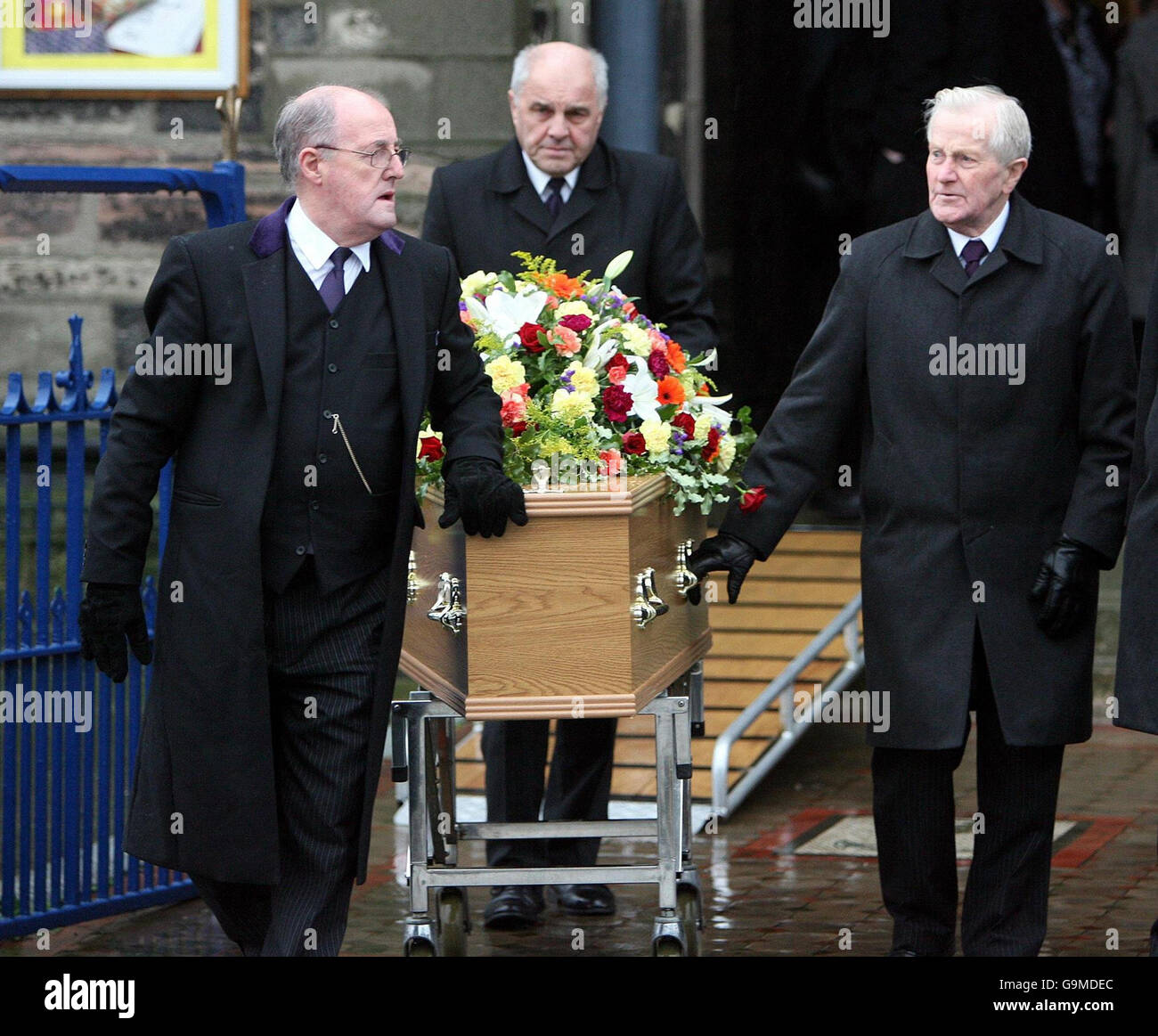 Sir Cecil Walker funeral Stock Photo - Alamy