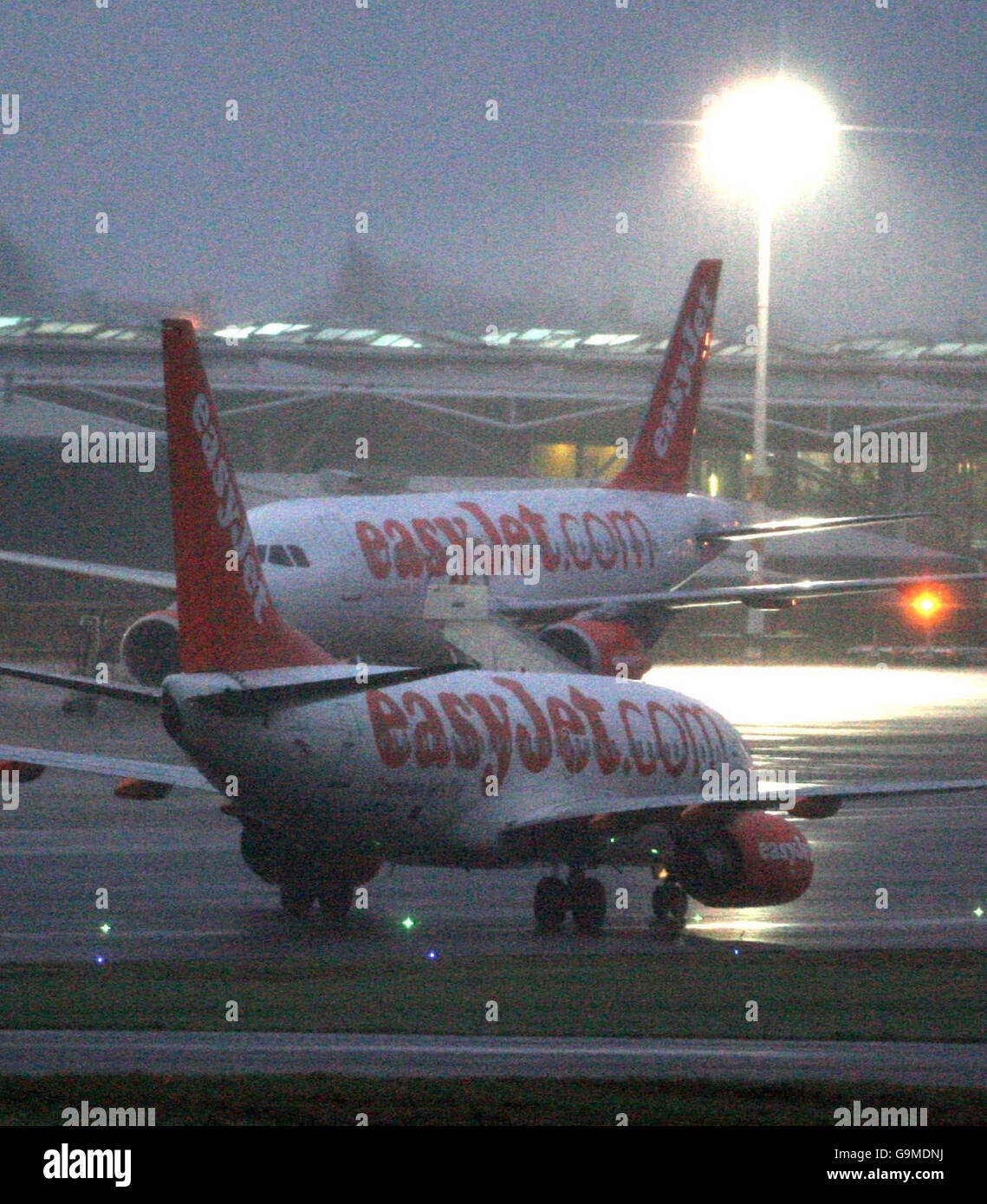 Airport gets back to normal Stock Photo Alamy